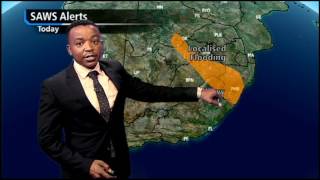 Sunday weather update with Tsietsi Monare [upl. by Dlabihcra]