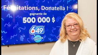 Lotto 649 – Onze Estriens gagnent 5 000 000  en Formule groupe [upl. by Ymerej]