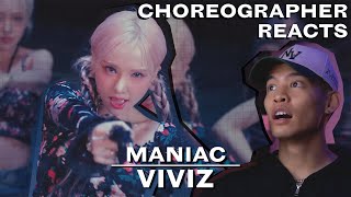 Dancer Reacts to VIVIZ  MANIAC MV amp Dance Practice [upl. by Selene]