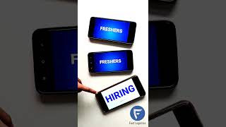 We are hiring  Freshers  Fast Logistics [upl. by Eenttirb]