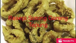 Sotong Goreng Tepung Mudah [upl. by Thomsen]