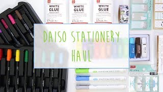 DAISO STATIONERY HAUL  OFFICEWORKS  A Beautiful Fable [upl. by Bearnard]