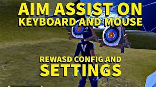 How to setup ReWASD  Aim Assist on KBM FORTNITE PATCHED [upl. by Ylellan]