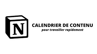 Créer un calendrier de contenu sur Notion drag and drop [upl. by Lainahtan225]