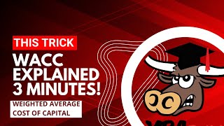 🔴 Weighted Average Cost of Capital or WACC Explained Quickest Overview [upl. by Nue190]