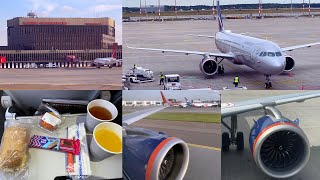 How to fly to and enter Russia during the Pandemic Aeroflot Airbus A321neo Аэрофлот Берлин  Москва [upl. by Studnia101]