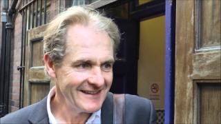 Devine Encounters Robert Bathurst  Downton Abbeys Sir Anthony Strallan [upl. by Mita]