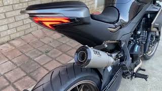 CFmoto 800NK  IXIL RC Exhaust sound check  Australia [upl. by Hoy488]