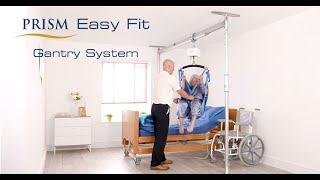 Transferring a Patient Using a Prism Easy Fit Gantry System amp CP200 Portable Hoist [upl. by Lleuqar]