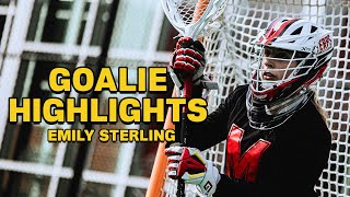 Maryland v Florida GOALIE HIGHLIGHTS  Emily Sterling [upl. by Lorelle773]