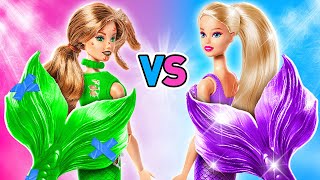 From Barbie To Mermaid Makeover 🐟 How To Become Popular At The Party [upl. by Monika]