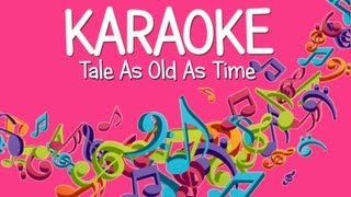 Beauty And The Beast  Tale As Old Time Karaoke [upl. by Anavlis399]