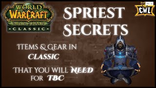 TBC Classic Shadow Priest Gearing Guide  Classic items will use in TBC  Phase 6 BiS vs T4 PreBiS [upl. by Ahl]