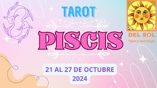 ♓Piscis Semanal 21 al 27 de Octubre 2024 Malas energías en tu empresa😟⚡🐍 [upl. by Refitsirhc825]