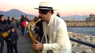 quotDANCE MONKEYquot  STREET SAX PERFORMANCE [upl. by Hamann105]