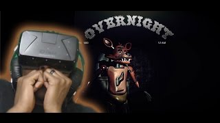 OverNight FREE ROAM Demo FNAF FAN GAME  Oculus Rift DK2 Horror Game [upl. by Osrit862]