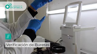 Verificación Buretas l Laboratorio de Biofísica [upl. by Aeirdna]