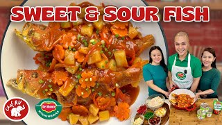 DEL MONTE SWEET amp SOUR FISH FOR NOCHE BUENA ❤ [upl. by Onia]