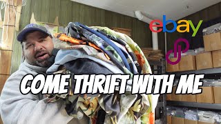 Come Thrift With Me For Clothing to Sell on Ebay and Poshmark [upl. by Truitt883]