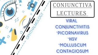 VIRAL CONJUNCTIVITIS PART2 PICORNAVIRUS HSV amp MOLLUSCUM CONTAGIOSUM [upl. by Ajuna]