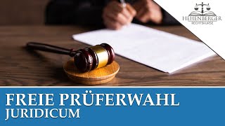 Freie Prüferwahl  Prüfungsanfechtung Juridicum [upl. by Nitsoj226]