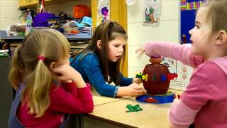 ASD Peer MediatedSupports  Structured Play Setting Between Peer and Student [upl. by Oniotna]