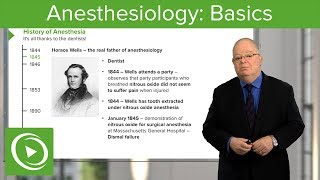 Anesthesiology Basics – Anesthesiology  Lecturio [upl. by Eityak]