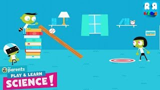 Play and Learn Science  Learn and Play about Ramp and Roll  Educational Games [upl. by Hallock222]