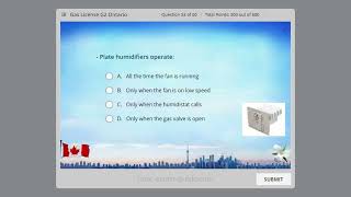 Gas Technician  Test 60 Q Ontario  TSSA  G2 Certificate  CANCSA  B1491  CANCSA B1492 [upl. by Alyssa]