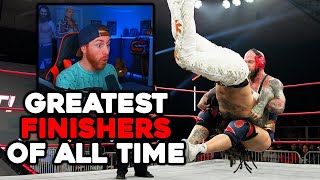 GREATEST WRESTLING FINISHERS OF ALL TIME FinisherMania 8 [upl. by Albers]