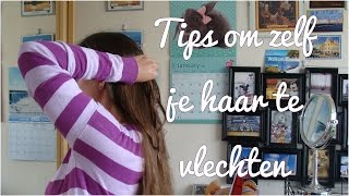 Tips om zelf je haar te vlechten [upl. by Nidraj951]