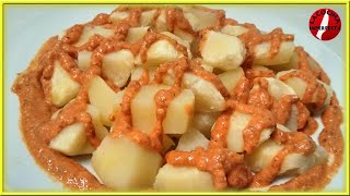 Ensalada de Patatas con Salsa Romesco [upl. by Mathis]