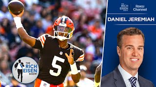 NFL Network’s Daniel Jeremiah Why Jameis Had Browns’ O Flying High vs Ravens  The Rich Eisen Show [upl. by Atteynad]