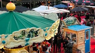 Durbuy kerstmarkt  Christmas market  Wallonië België [upl. by Ylecic]