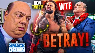 Paul Heyman BETRAYING ROMAN Reigns SHOCKING ENDING Of SmackDown😨 Paul Heyman Roman Reigns RETURN [upl. by Mmada87]