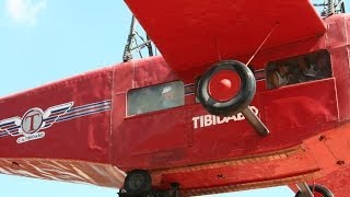 Avio  Airplane Ride Tibidabo Barcelona 2013 [upl. by Anahtor]