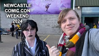 Weekend at Newcastle Comic Con 2024 Vlog [upl. by Ellerad580]