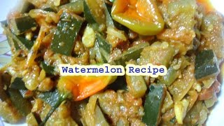 watermelon recipe in hindi english [upl. by Dnob]