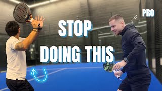 4 TIPS THAT IMPROVED MY VIBORA WITH A1 PADEL PRO PLAYER [upl. by Hudnut]