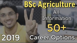 BSc Agriculture  Complete Information  50 Career Options [upl. by Alodi]