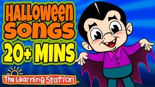 Halloween Songs for Kids 👻 Happy Halloween Songs 👻 Halloween Kids Playlist by The Learning Station [upl. by Joeann]