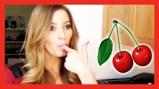 How to Make a Delicious Cherry Pie  iJustine Cooking [upl. by Ecnarrat]