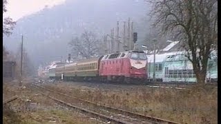 Eisenbahnen in und um Meißen  Teil 2 Herbst 1998 [upl. by Nas]