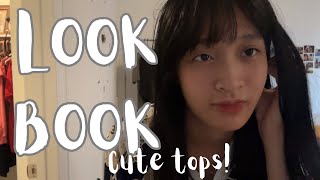 LOOKBOOK part 3 Outfit try on haul  ft some of my moms blouses [upl. by Genie]