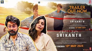 SRIKANTH Official Trailer RAJKUMMAR RAO  JYOTIKA ALAYA  TUSHAR HIRANANDANI I BHUSHAN K NIDHI [upl. by Thamos]