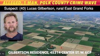 Alleged 1 Man Polk County Crime Wave [upl. by Nnylyahs289]