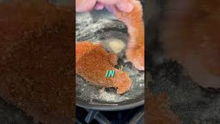 How to Cook Blackened Tautog Spicy and Zesty Recipe in 30 Seconds shorts fishing cooking [upl. by Pierce]