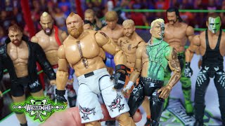 ULTIMATE EDITION VIKING LESNAR GCW WRESTLEMANIA 10 CUSTOM ACTION FIGURE UNBOXING [upl. by Colston]