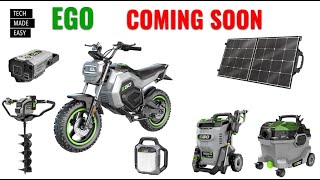 NEW EGO PRODUCTS COMING SOON [upl. by Enywad]