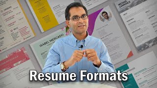 What are the Top 3 Resume Formats  by Dr Muhammad Sarfraz │Urdu │Episode 2 [upl. by Latini]